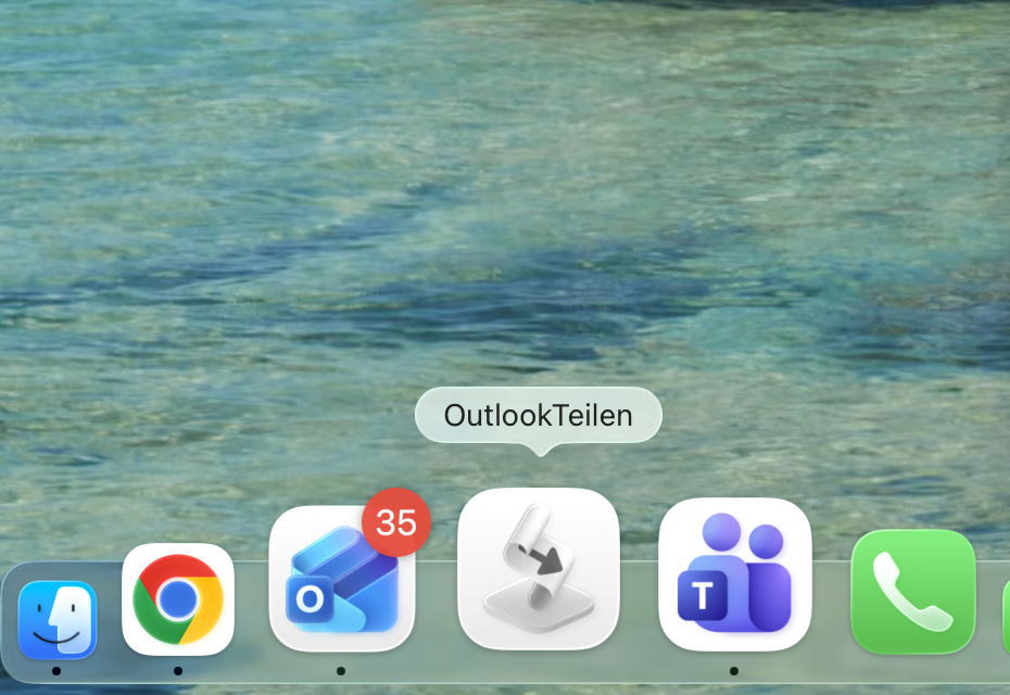 Mit Outlook teilen auf dem Mac – so geht’s trotzdem