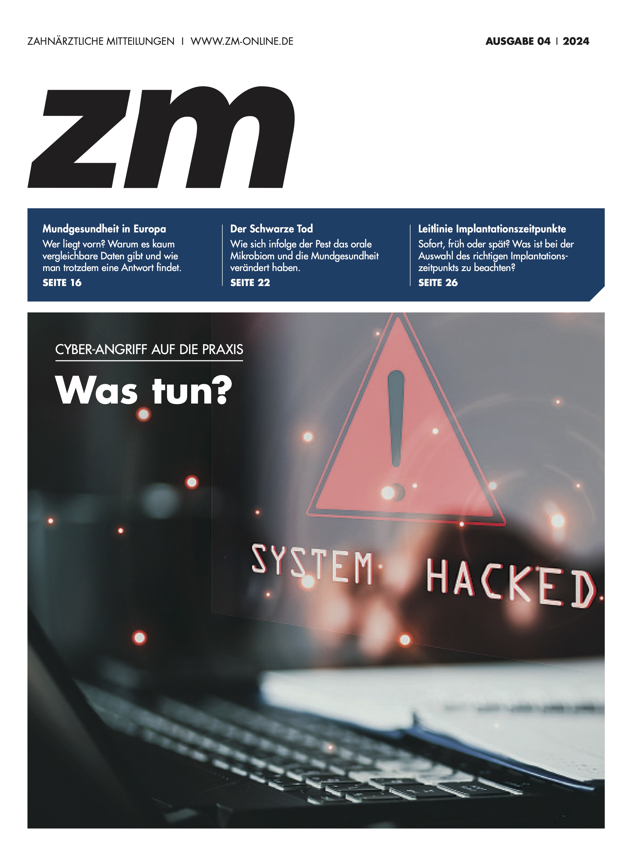 ZM - Cyberangriff auf die Praxis - Was tun?