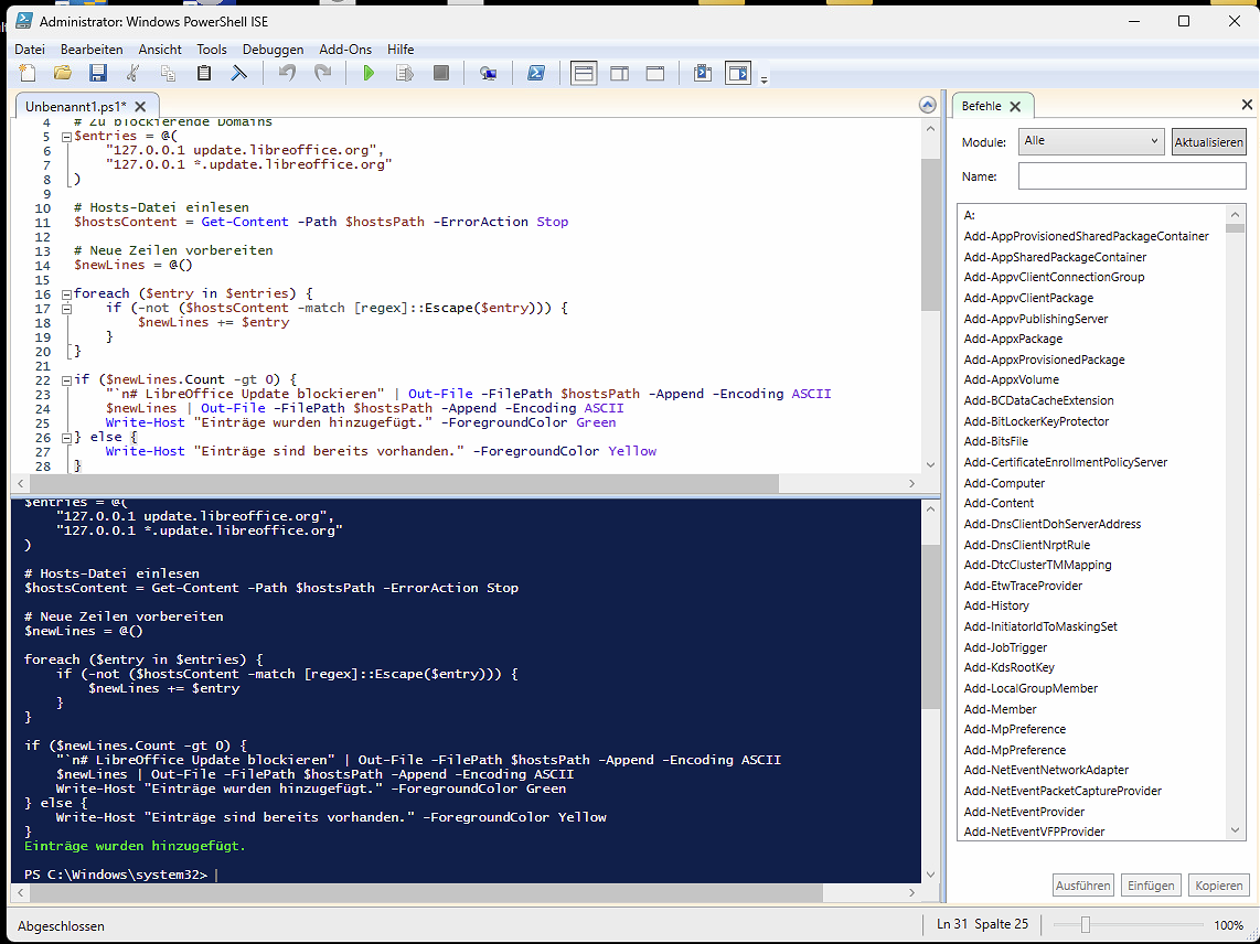 LibreOffice Autoupdate dauerhaft deaktivieren